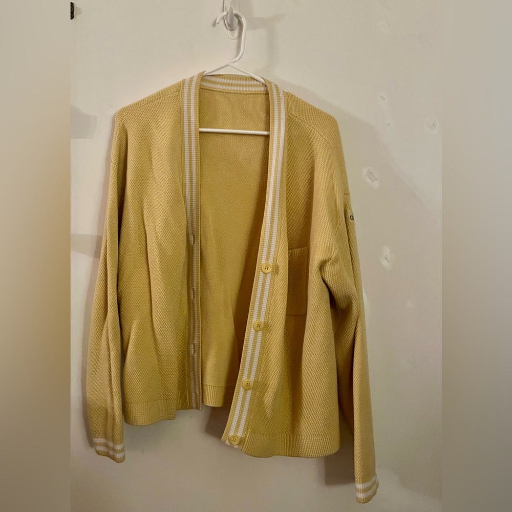 ALO Yoga Tennis Club Knit Cardigan
